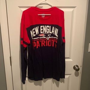 Mens New England Patriots long sleeve t shirt. XXL